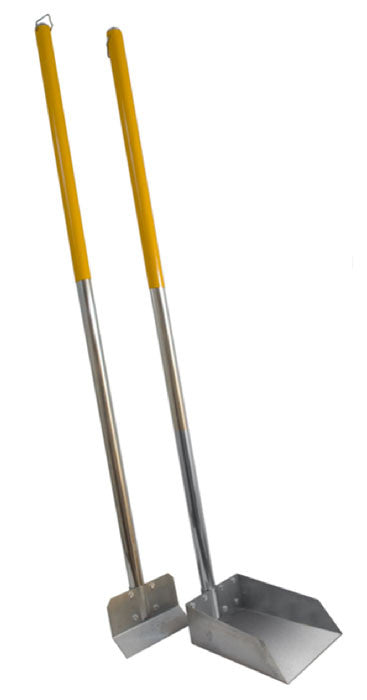 Small Dog Scoop and Spade Set with 4' Alumilite Handle